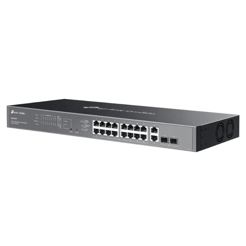 Infortisa Image 1 - TP-Link ES220GMP Switch 16xG PoE+ 2xG 2xSFP 250W