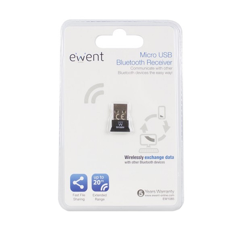 Infortisa Image 1 - EWENT EW1085 Mini Bluetooth 5.3 10m