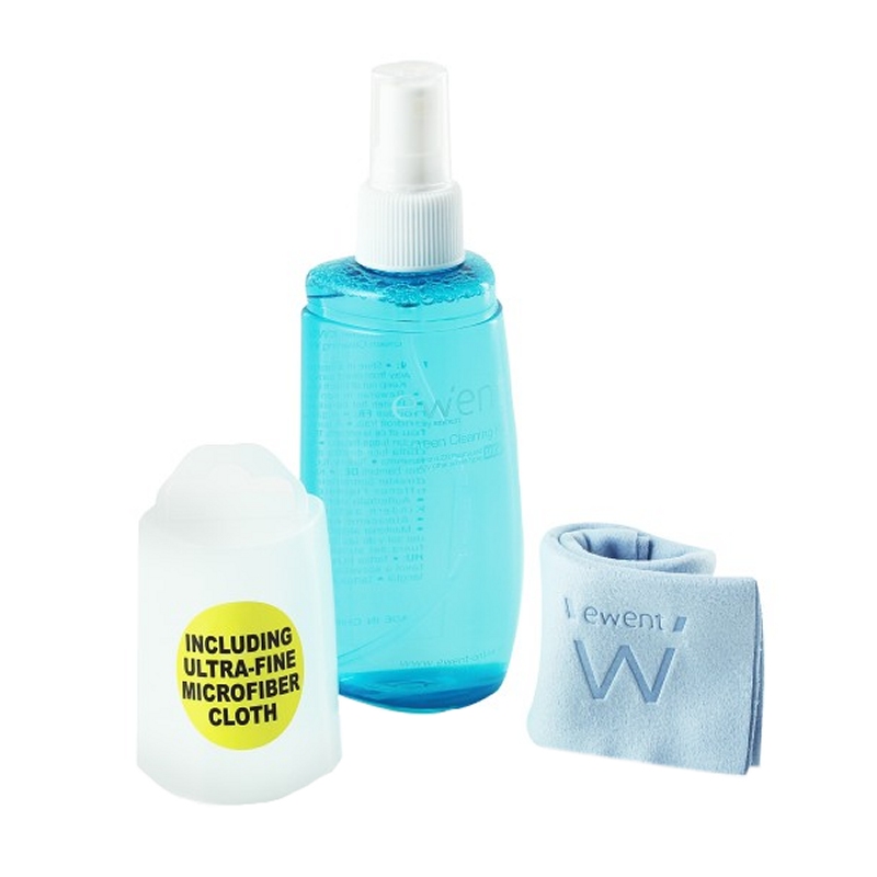 Infortisa Image 1 - EWENT EW5671  SPRAY DE LIMPIEZA DE 200ml + gamuza