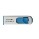 Infortisa Image 2 - ADATA Lapiz Usb C008 64GB USB 2.0 Blanco/Azul
