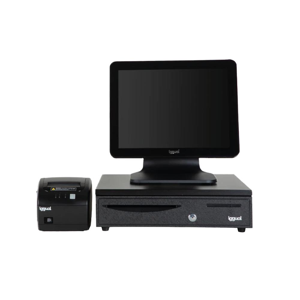 Infortisa Image 2 - iggual Pack completo TPV 15 AIO EASY 80 IRON-50