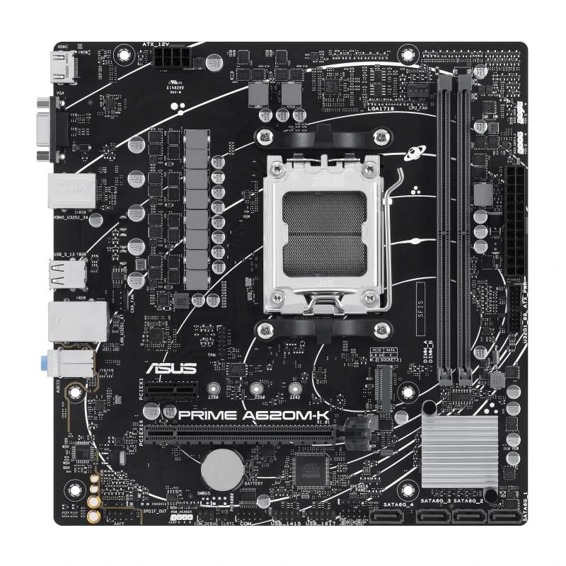 Infortisa Image 1 - ASUS Placa Base PRIME A620M-K mATX AM5