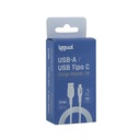 Infortisa Image 2 - iggual Cable USB-A/USB-C 100 cm blanco Q3.0 3A
