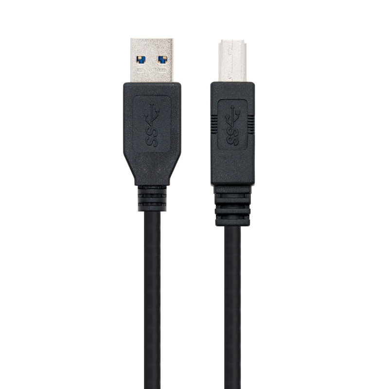Infortisa Image 2 - Nanocable Cable USB 3.0, impresora A/M-B/M, 2m