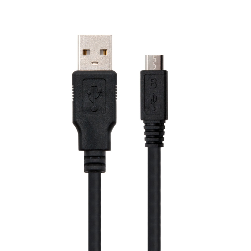 Infortisa Image 1 - Nanocable Cable USB 2.0 A/M Micro USB B/M 0,8 M
