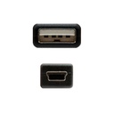 Infortisa Image 2 - Nanocable Cable USB 2.0 Tipo A/M-Mini USB 5PIN/M1M