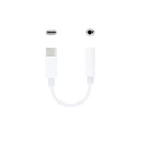 Infortisa Image 1 - Nanocable Adaptador Audio USB-C-M a Jack-H, Blanco