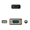 Infortisa Image 2 - Nanocable Conversor HDMI a VGA-Jack-UBS, 1.8 m