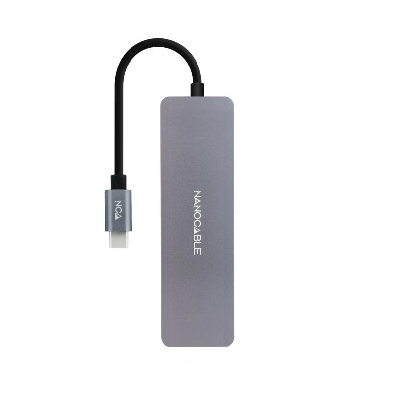 Infortisa Image 1 - Nanocable HUB USB-C a 3xUSB 3.0/H+1xUSB-C/H