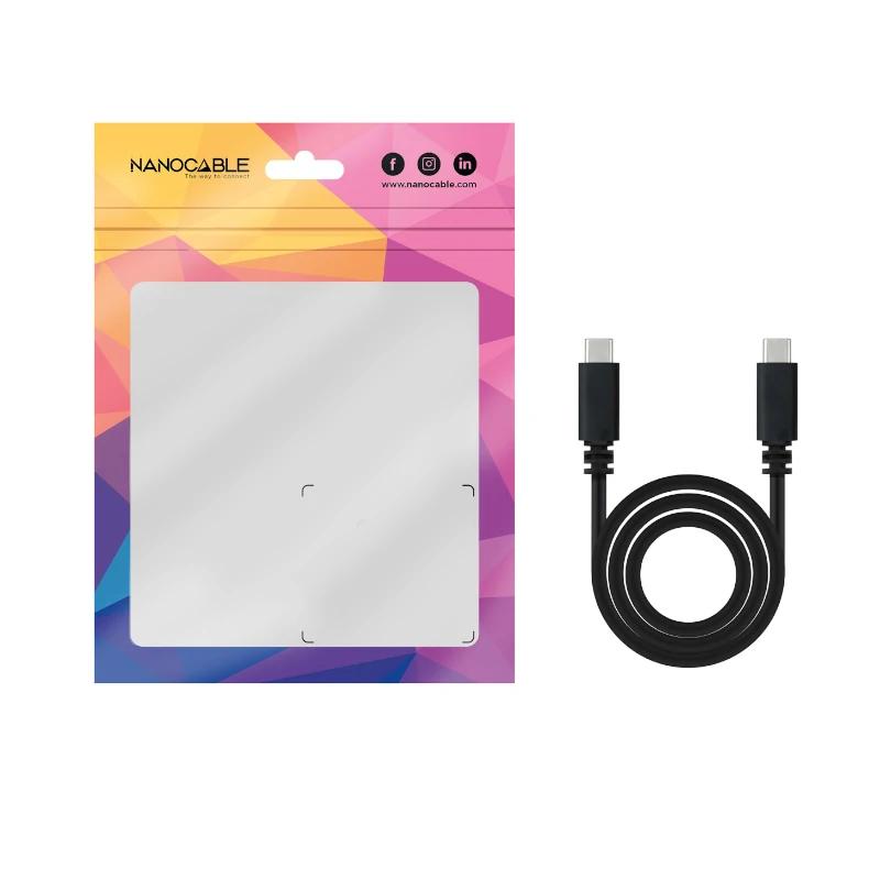 Infortisa Image 3 - Nanocable Cable USB2.0 3A USB-C/M-USB-C/M 1.5 M