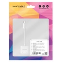 Infortisa Image 2 - Nanocable Adaptador USB-C a Jack+USB-C/H PD 60W