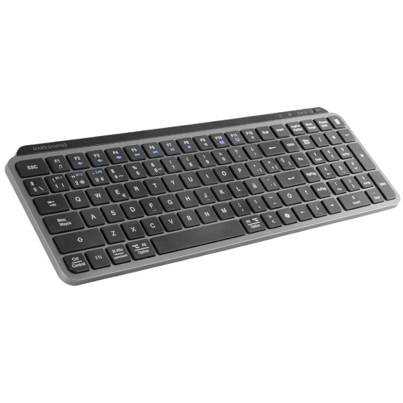 Infortisa Image 1 - Mars Gaming Teclado MK-SILENKEYSES BT 5.1+2.4G PRO