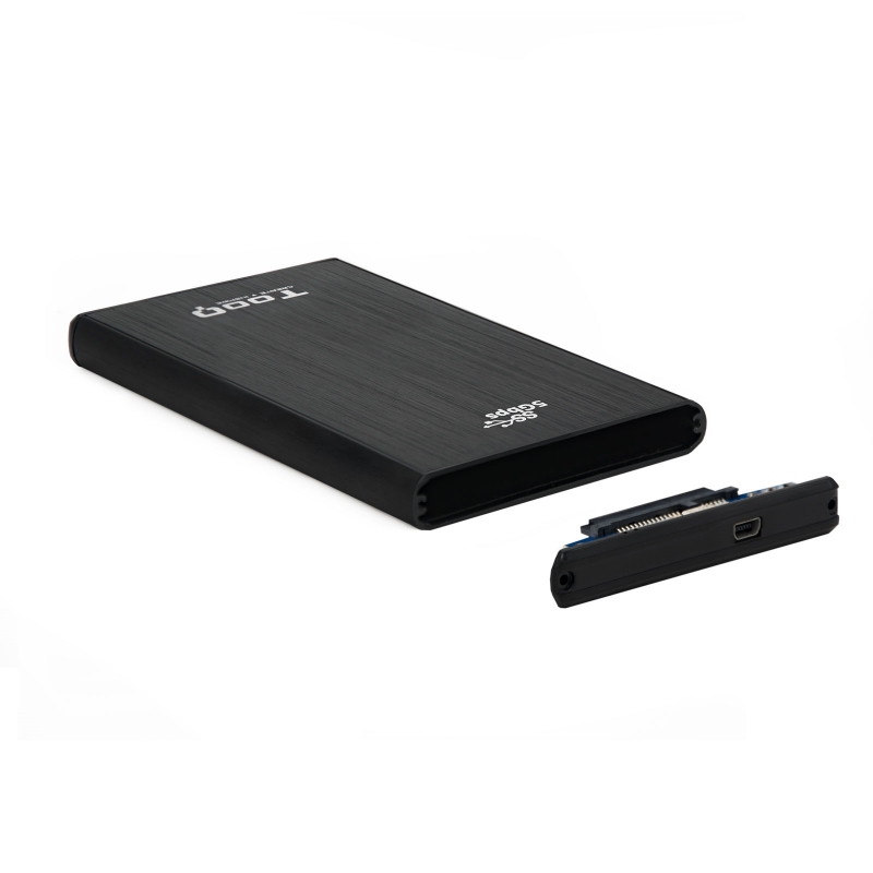 Infortisa Image 2 - TooQ TQE-2522B caja HD 2.5" SATA3 USB 3.0 Negra