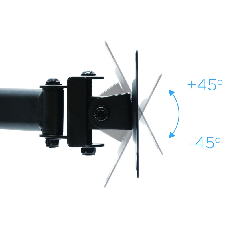 Infortisa Image 2 - Tooq DB1327TN-B Soporte Monitor Mesa 3Brazos 13-27