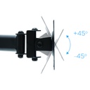 Infortisa Image 2 - Tooq DB1327TN-B Soporte Monitor Mesa 3Brazos 13-27