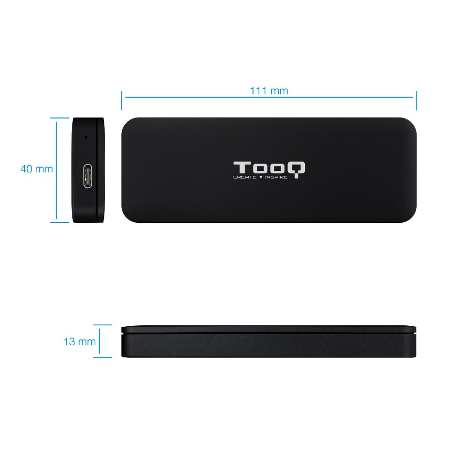 Infortisa Image 2 - Tooq Caja Externa para SSD M.2 NVMe PCIe
