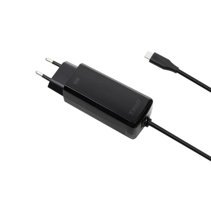 Infortisa Image 1 - Tooq Cargador portátil GAN USB-C PD 90W Cúbico