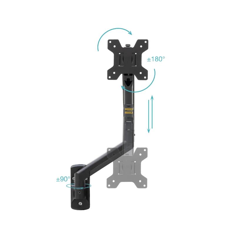 Infortisa Image 1 - Tooq Soporte Pared LP1334TNR-B 1 brazo 13-34 Negro