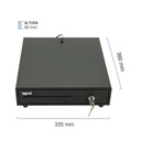 Infortisa Image 1 - iggual Cajón Portamonedas IRON-10 38cm 4+6 negro