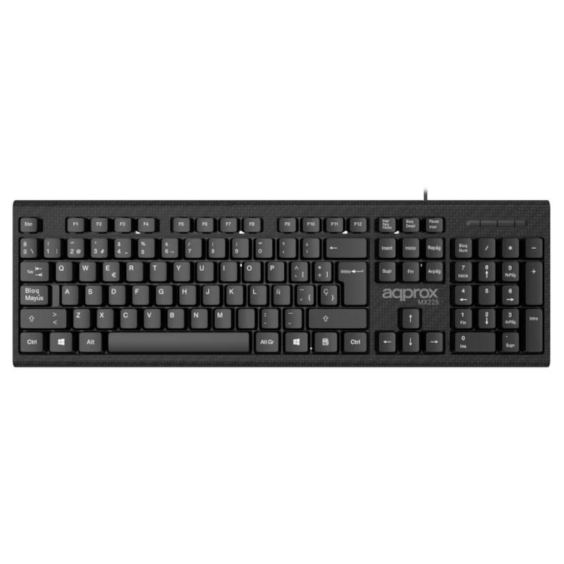 Infortisa Image 2 - Approx Teclado con cable USB 2.0