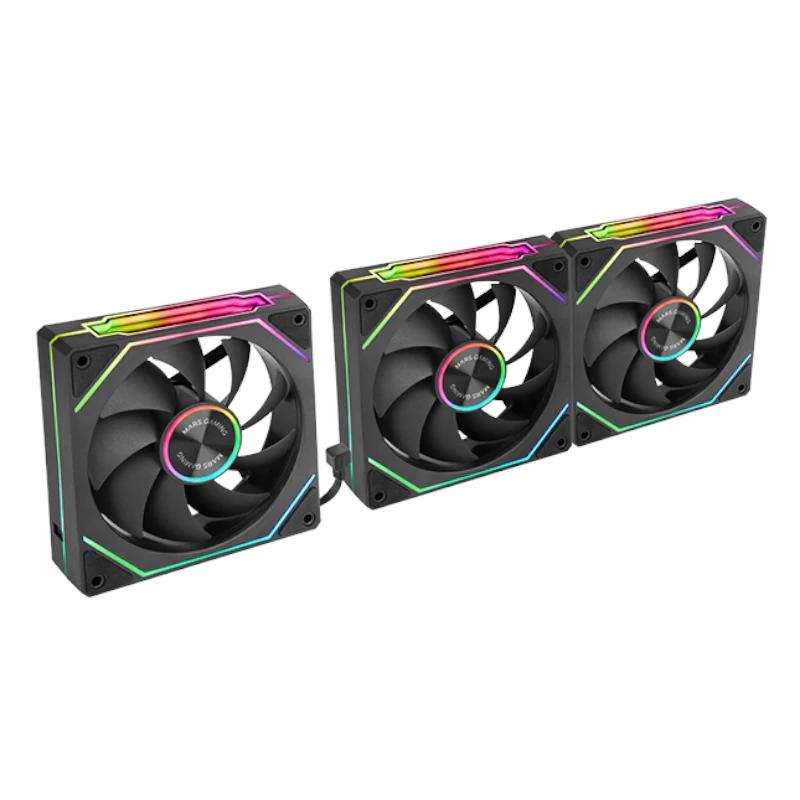 Infortisa Image 2 - MARS GAMING KIT VENTIL. 3EN1 120MM ARGB