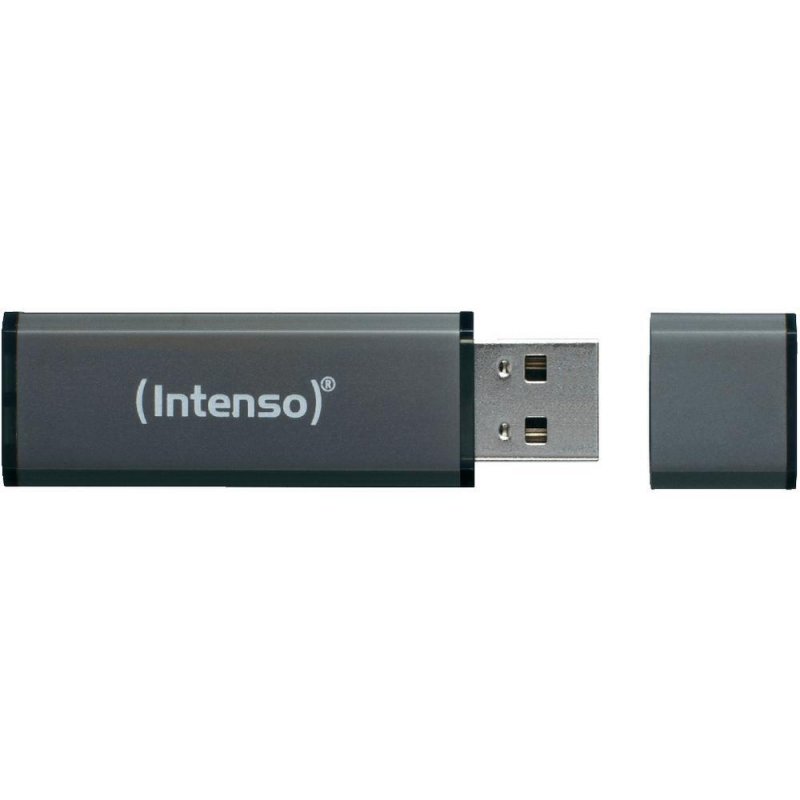 Infortisa Image 1 - Intenso 3521461 Lápiz USB 2.0 Alu 8GB Antracita