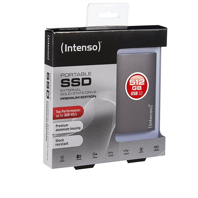 Infortisa Image 2 - Intenso External SSD 256GB Premium Edition 1.8"
