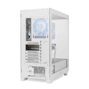 Infortisa Image 2 - NOX Semitorre HUMMER ETHER  Cristal Curvo Blanco