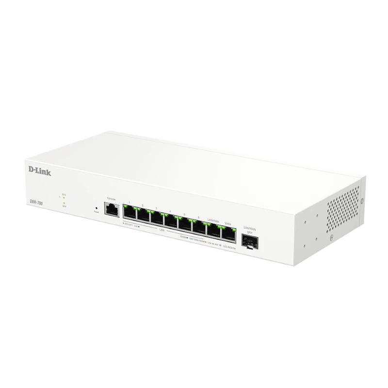 Infortisa Image 2 - D-Link DBR-700 Router 7x2.5G 1X2.5 WAN 1x2.5 SFP