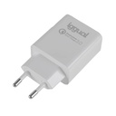 Infortisa Image 1 - iggual Cargador doble USB QC3.0 + tipo C PD 20W