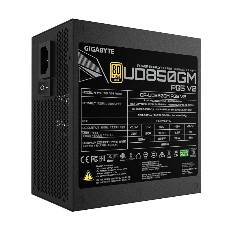 Infortisa Image 3 - Gigabyte Fuente Alimentación GP-UD850GM PG5 V2
