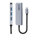 Infortisa Image 2 - iggual Hub USB 3.0 tipo C x 4 puertos USB-A 3.0
