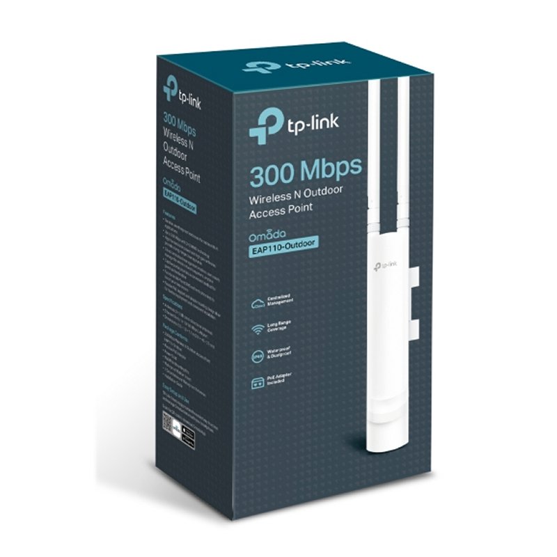 Infortisa Image 3 - TP-LINK EAP110-Outdoor Punto Acceso N300 PoE