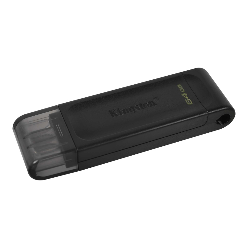 Infortisa Image 1 - Kingston DataTraveler DT70 64GB USB C 3.2  Negro