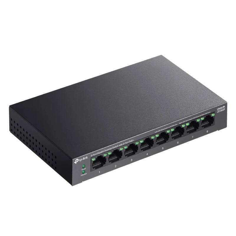 Infortisa Image 1 - TP-Link LS108GP Switch 8xGb PoE+ 62W Desktop
