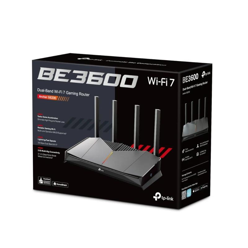 Infortisa Image 3 - TP-Link Archer GE230 Router Gaming WiFi 7 2x2.5mGb