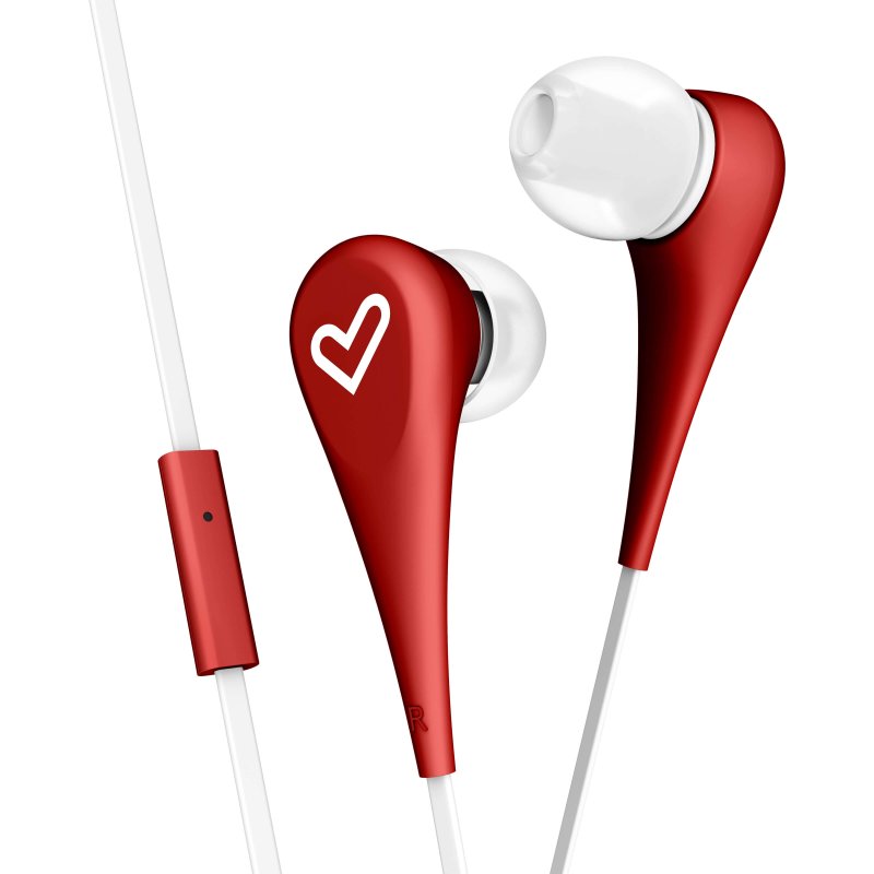 Infortisa Image 2 - Energy Sistem Auricular Intrauditivo Style 1 Rojo