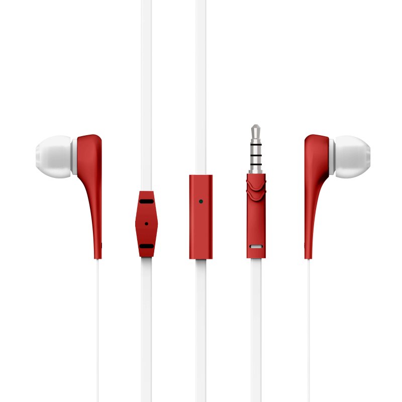 Infortisa Image 3 - Energy Sistem Auricular Intrauditivo Style 1 Rojo