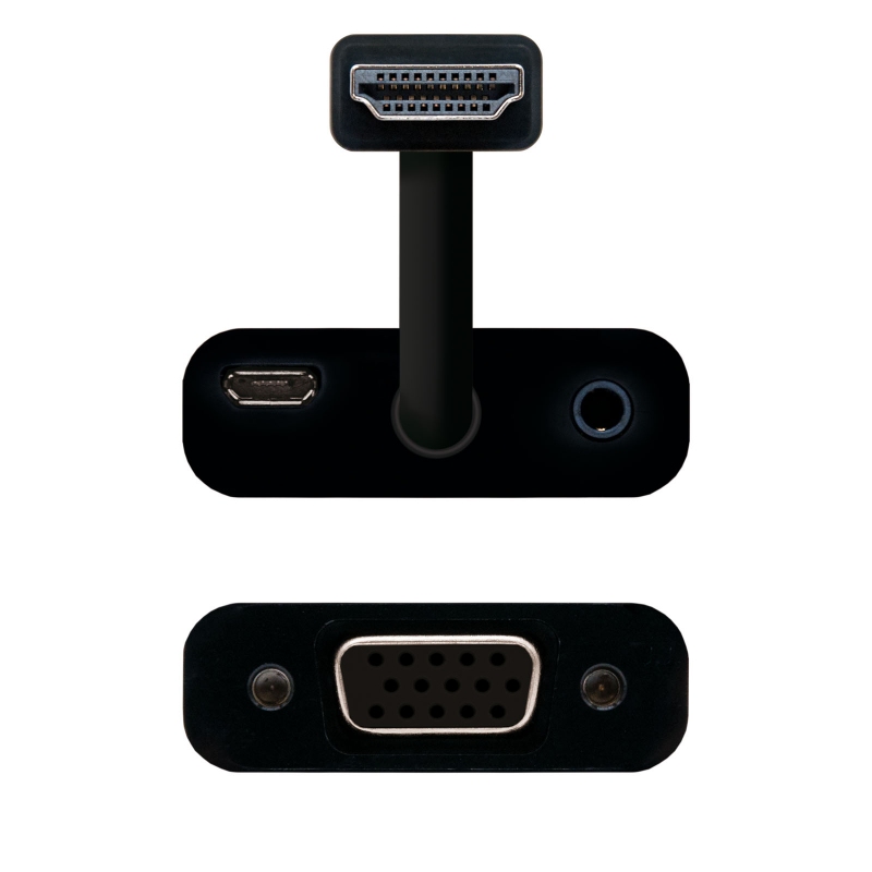 Infortisa Image 1 - Nanocable Conversor HDMI/SVGA+AUDIO HDMI/M-SVGA/H