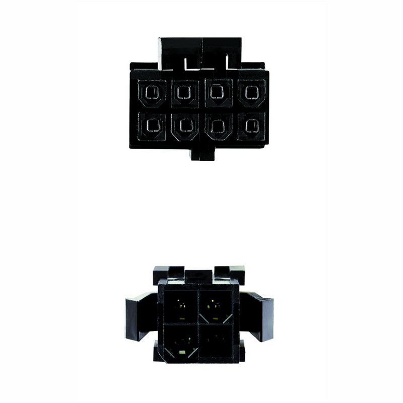 Infortisa Image 2 - Nanocable Cable Alimentación 4PIN/H-4+4PIN/M, 15 c