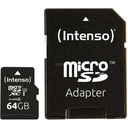 Infortisa Image 1 - Intenso 3433490 Micro SD UHS-I profesiona 64GB