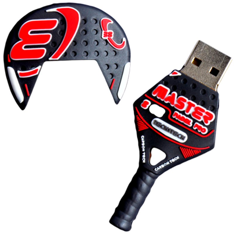 Infortisa Image 1 - TECH ONE TECH Raqueta padel roja 32 Gb USB 2.0
