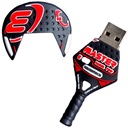 Infortisa Image 1 - TECH ONE TECH Raqueta padel roja 32 Gb USB 2.0