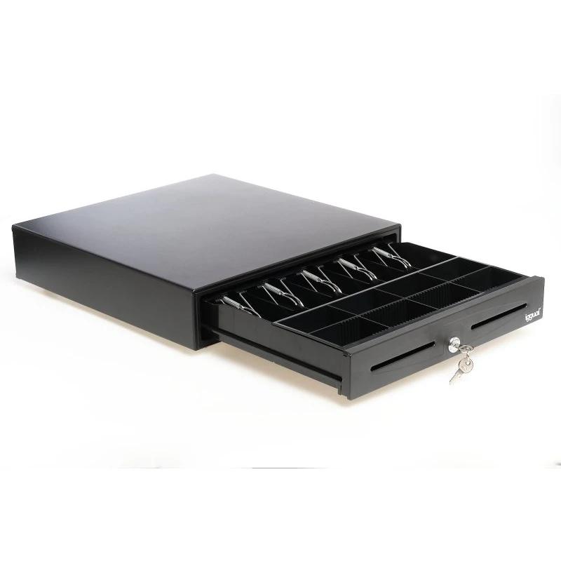 Infortisa Image 3 - iggual Cajón Portamonedas IRON-70 44,5cm 5+8 negro