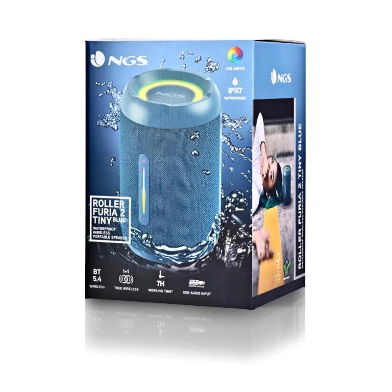 Infortisa Image 3 - NGS  Altavoz Furia 2 Blue BT Rgb IPX7
