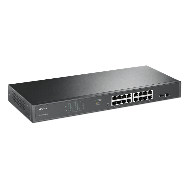 Infortisa Image 1 - TP-LINK SG1218MPE Switch 16xGB PoE+ 2xSFP