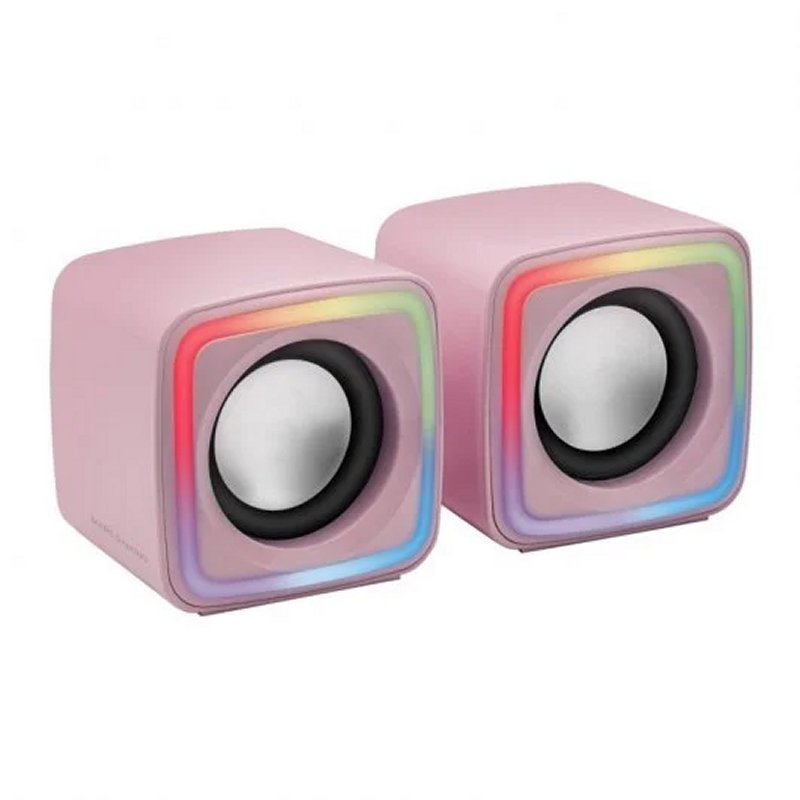 Infortisa Image 1 - MARS GAMING Altavoces MSCUBE Premium 8W Pink