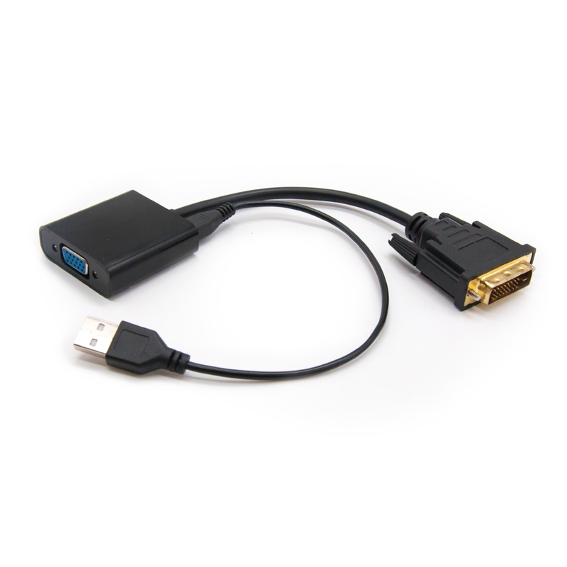 Infortisa Image 1 - Nanocable Conversor DVI 24+1/M A VGA HDB15/H 10 cm