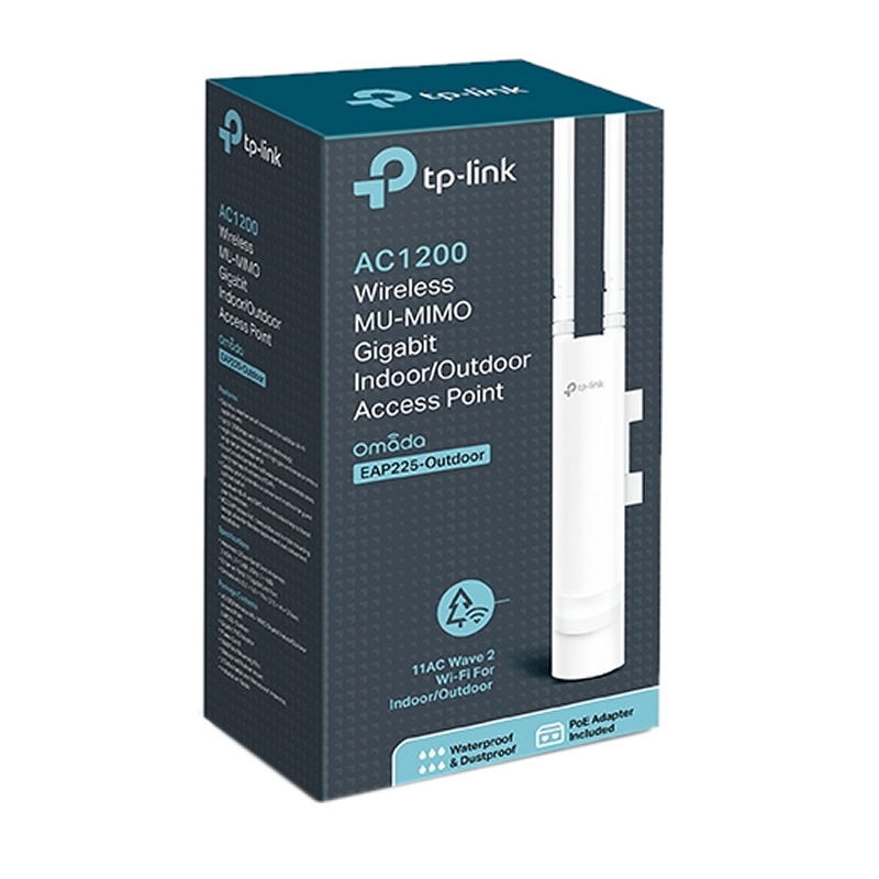 Infortisa Image 3 - TP-LINK EAP225-Outdoor Punto Acceso AC1200 PoE