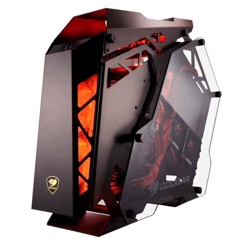 Infortisa Image 3 - Cougar Caja Miditorre Conquer Cristal Templado